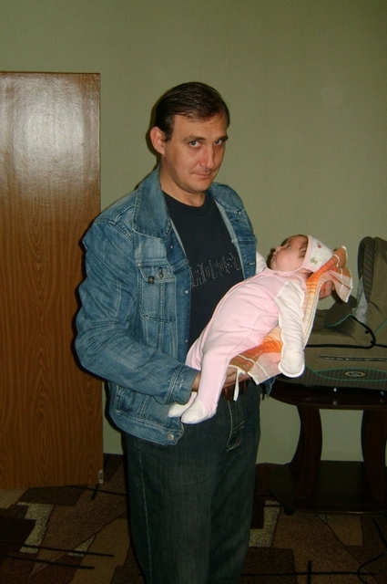 Я и доця :) декабрь 2008